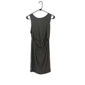 American Eagle Casual Olive Sleeveless Dress